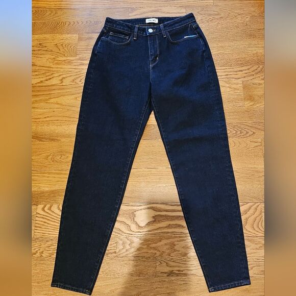 L’AGENCE Sabine High Rise Skinny in Noir Sz 25 NEW